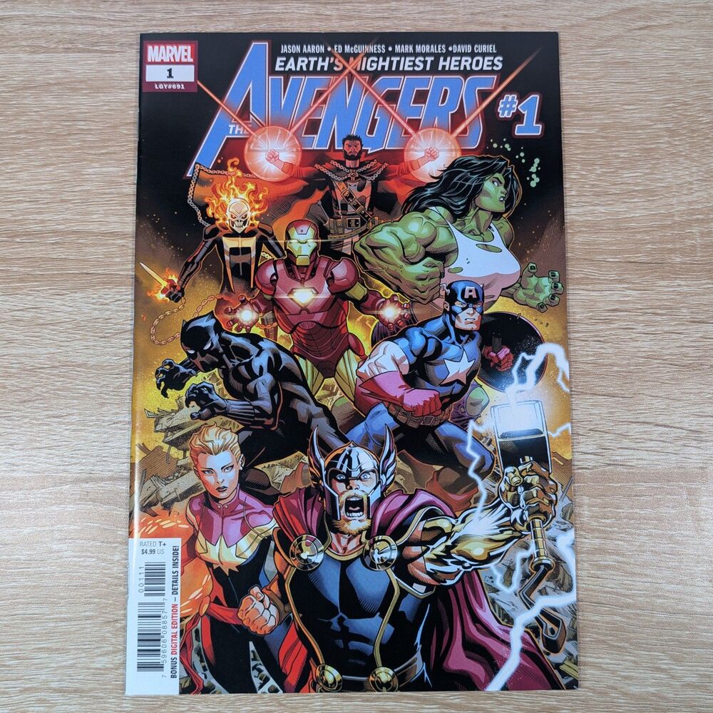 The Avengers #1 Legacy 691 Marvel Comics 2018 Jason Aaron Comic Book